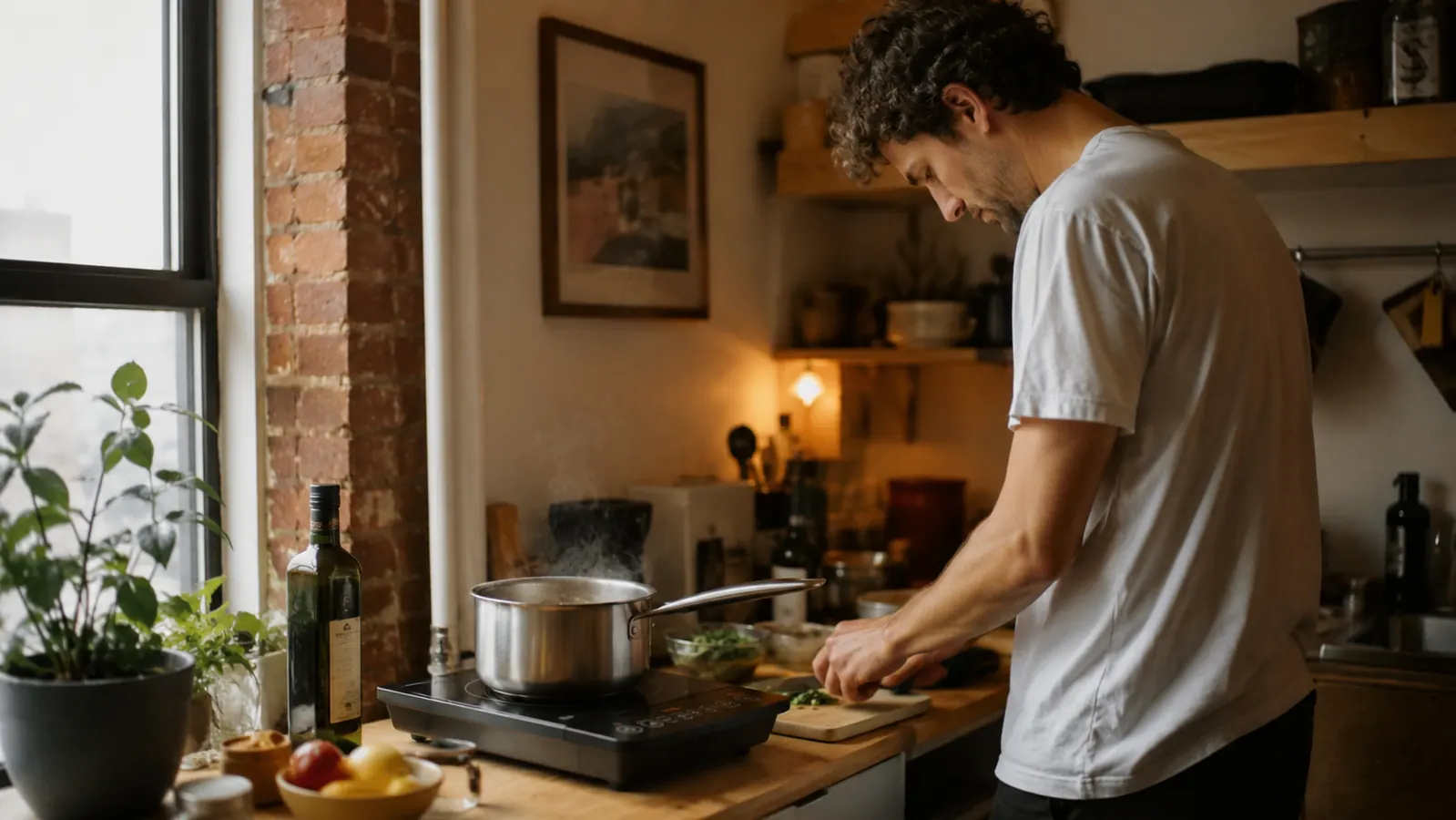 How a Single-Burner Induction Cooktop Became My Entire Stovetop in a Studio Apartment