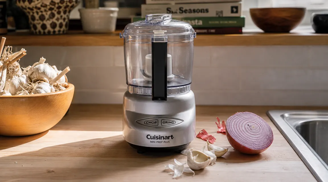 How to Prep Vegetables, Herbs, and Sauces Fast Using a Mini Food Processor